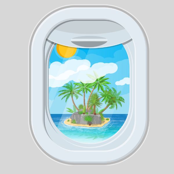 Island View from Window