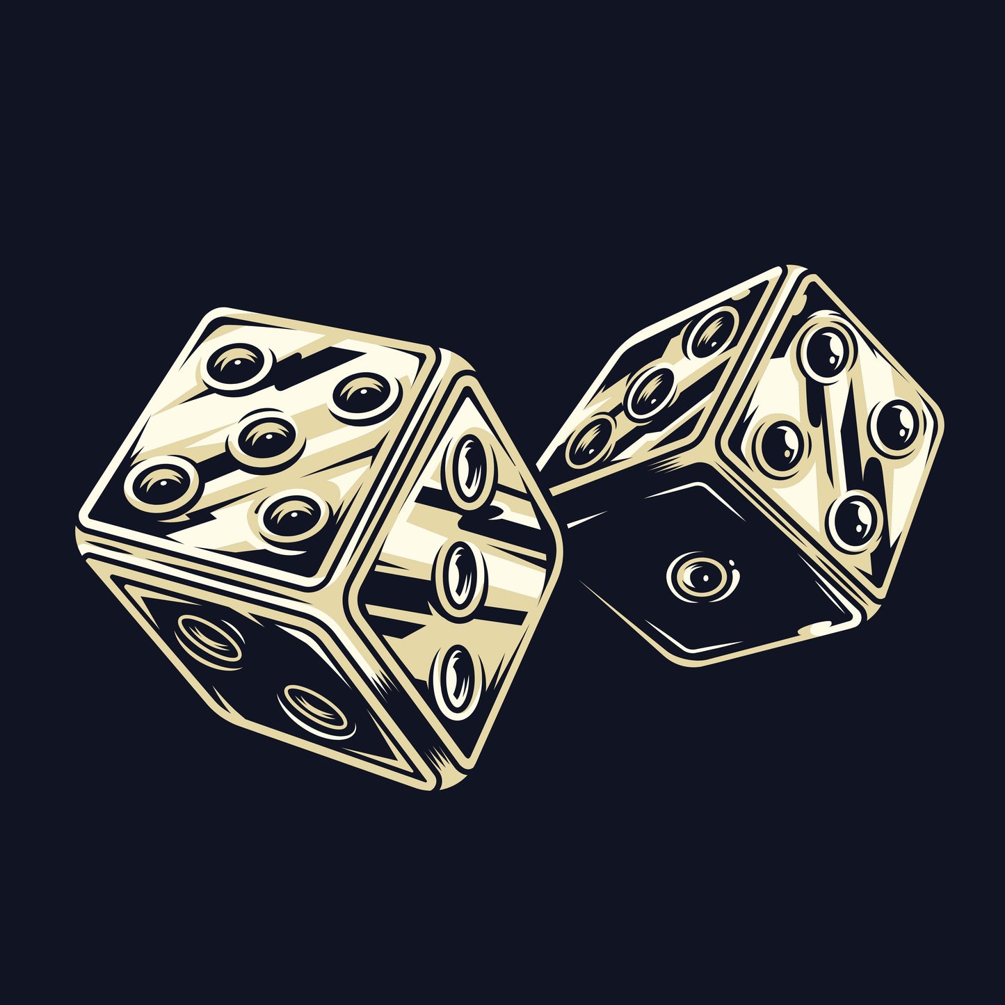 Golden dice