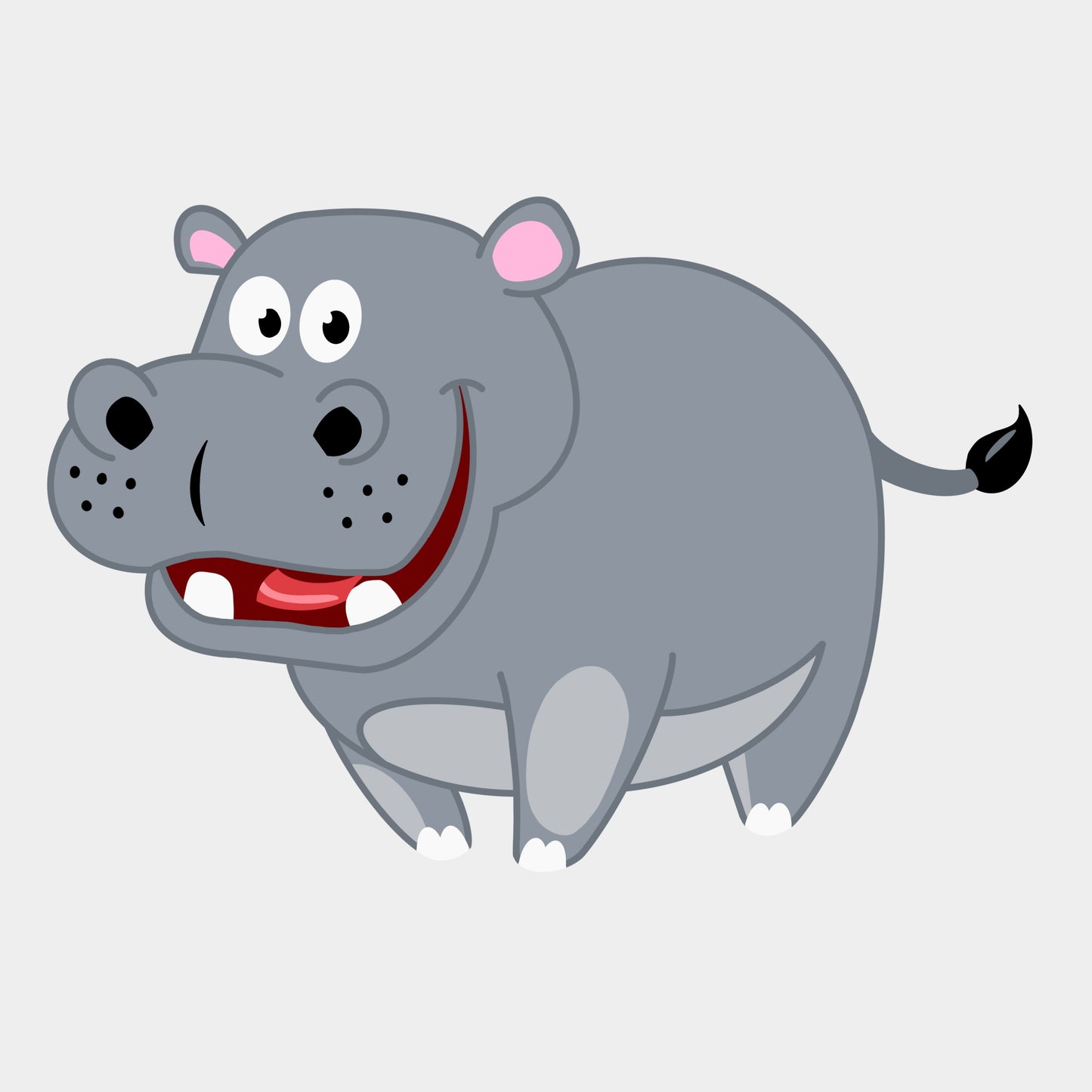 cute hippo
