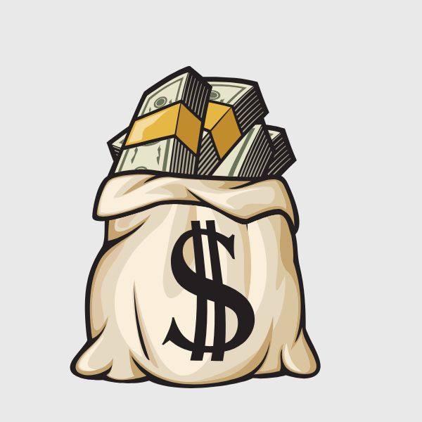 Money Bag with Dollar Sign