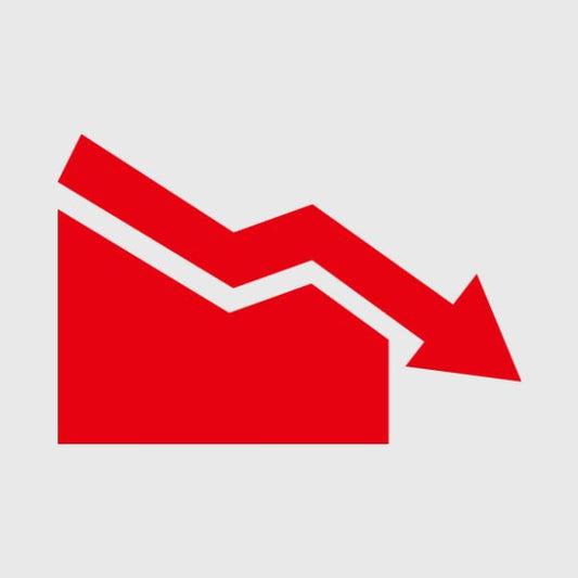Bear Market (Red Down Arrow)